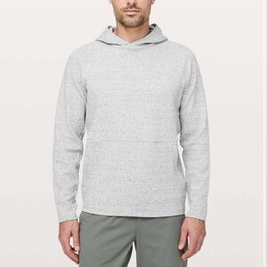 Lululemon Mens At Ease Gray Hooded Sweatshirt